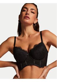 Hunkemöller Biustonosz push-up Arabella 204628 Czarny. Kolor: czarny. Materiał: syntetyk. Rodzaj stanika: push-up #2