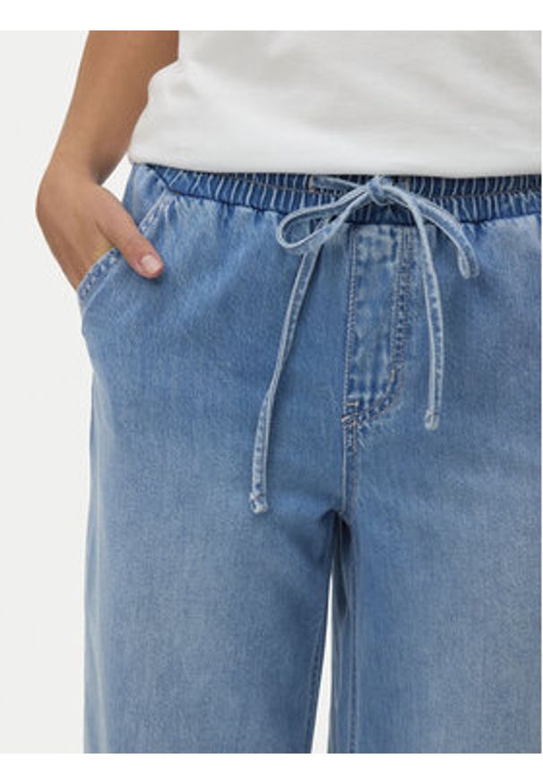 Vero Moda Jeansy Allison 10342870 Niebieski Wide Leg. Kolor: niebieski