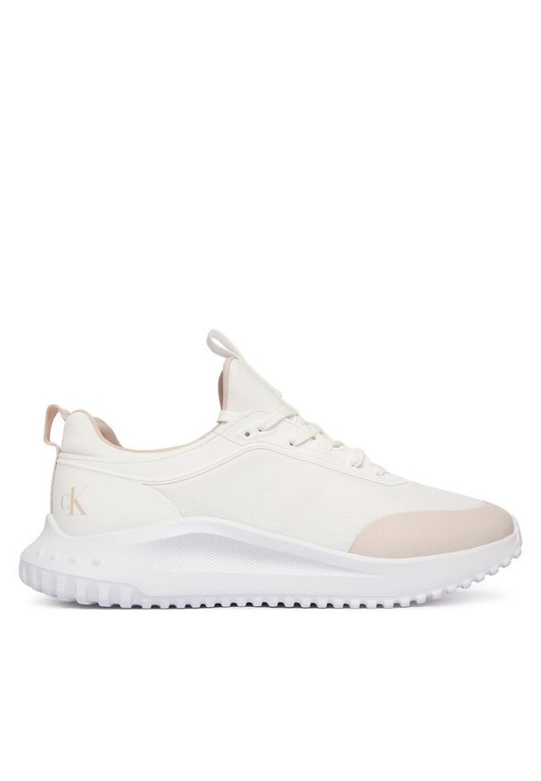 Sneakersy Calvin Klein Jeans. Kolor: biały
