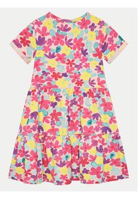 COCCODRILLO - Coccodrillo Sukienka letnia WC4129201VGC Kolorowy Regular Fit. Materiał: bawełna. Wzór: kolorowy. Sezon: lato #2