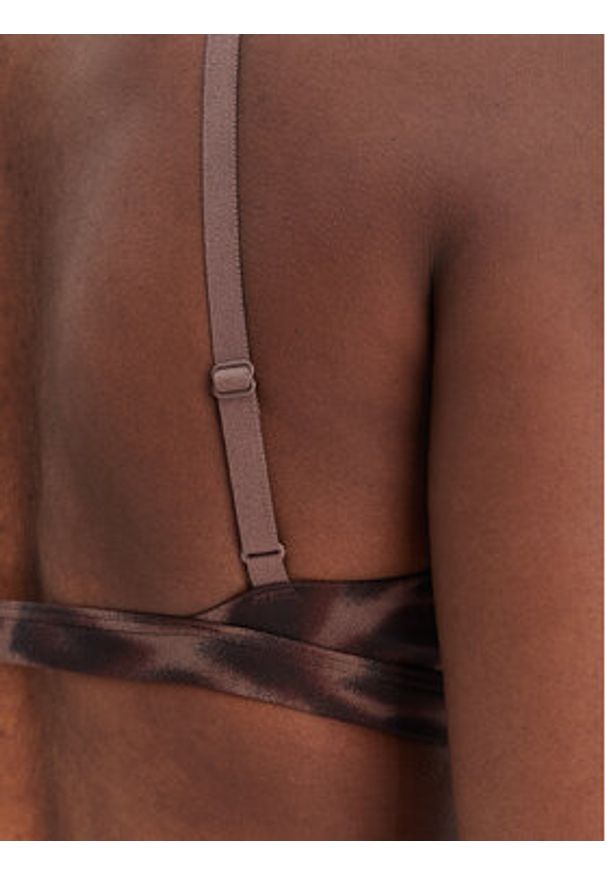 Adidas - adidas Biustonosz sportowy Optime Essentials Workout KA6343 Brązowy. Kolor: brązowy. Materiał: syntetyk