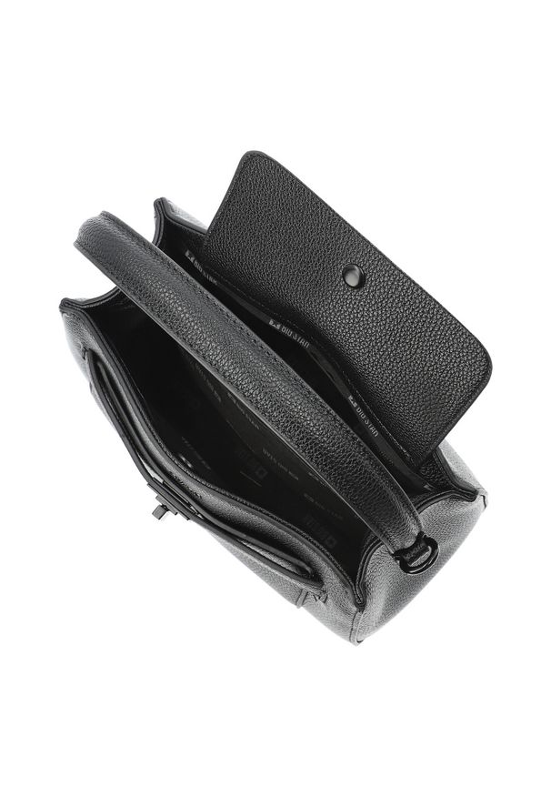 Big-Star - Czarny Kuferek Big Star Elegancka Torebka Damska. Kolor: czarny. Styl: elegancki