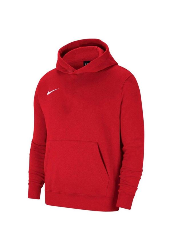 Bluza dla dzieci Nike Park 20 Fleece Pullover Hoodie czerwona CW6896 657. Kolor: czerwony