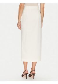 SIMONA CORSELLINI - Simona Corsellini Spódnica ołówkowa P25CPGO01501 Beżowy Slim Fit. Kolor: beżowy. Materiał: syntetyk #3