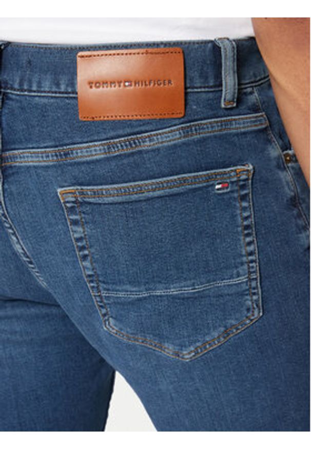 TOMMY HILFIGER - Tommy Hilfiger Jeansy Core Bleecker MW0MW39041 Niebieski Straight Fit. Kolor: niebieski