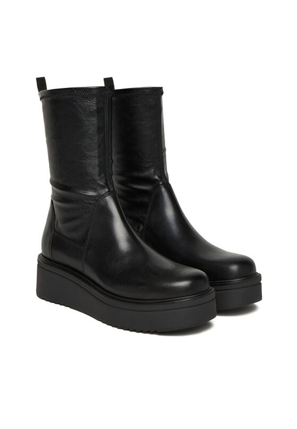 Vagabond Shoemakers Botki Tara 6046-002-20 Czarny. Kolor: czarny. Materiał: skóra