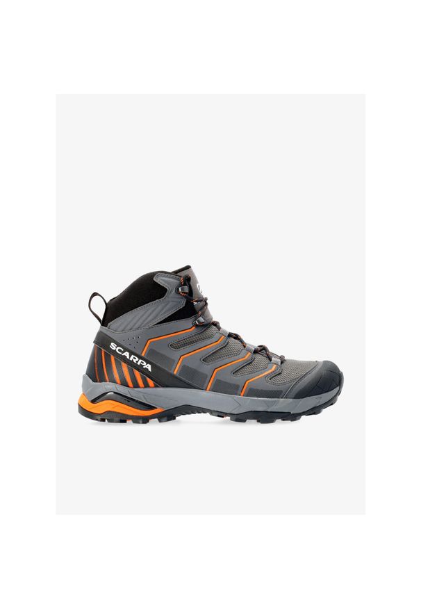 Buty turystyczne męskie Scarpa Maverick Mid GTX. Kolor: szary. Sport: turystyka piesza