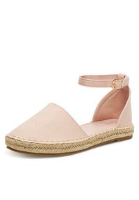 DeeZee Espadryle E8265-6 Różowy. Kolor: różowy. Materiał: materiał #3