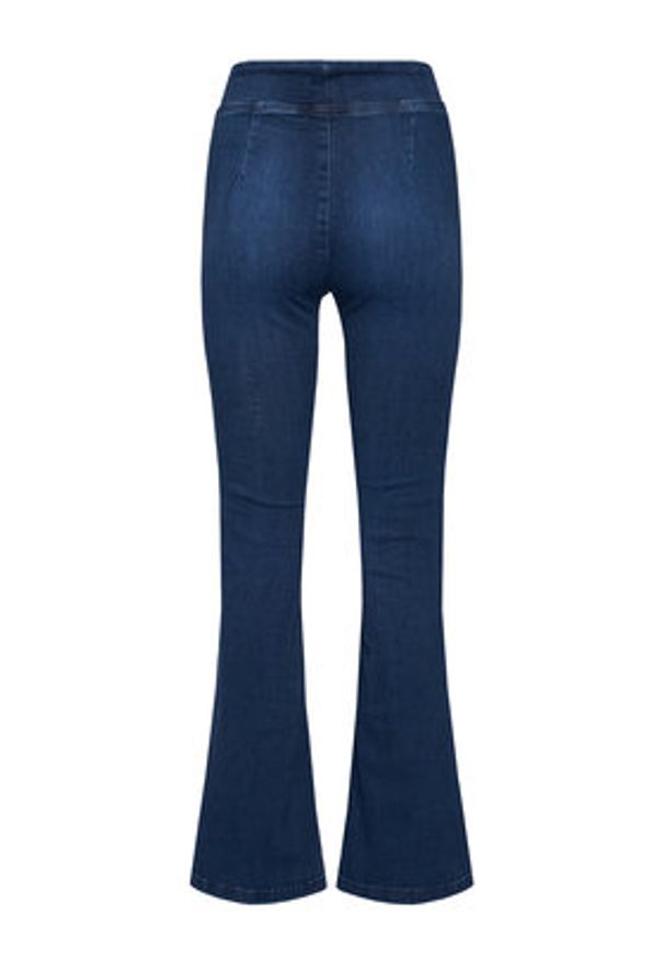 Guess Jeansy W5YA0F D5QR0 Niebieski Flare Fit. Kolor: niebieski
