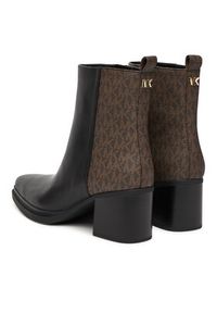 MICHAEL Michael Kors Botki Lex 40F5LXME6L Czarny. Kolor: czarny. Materiał: skóra