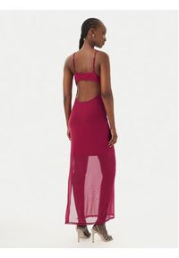 only - ONLY Sukienka letnia Magda 15372730 Czerwony ciemny Bodycon Fit. Kolor: czerwony. Materiał: syntetyk. Sezon: lato. Typ sukienki: bodycon #4