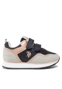 U.S. Polo Assn. Sneakersy NOBIK009B Czarny. Kolor: czarny