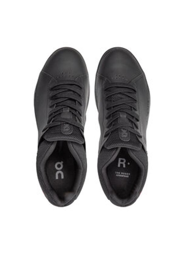 On Sneakersy Roger Advantage 3MD10640485 Czarny. Kolor: czarny. Materiał: skóra