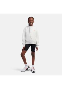 Bluza dziecięca New Balance LAKG0205AHH – szara. Kolor: szary. Materiał: bawełna, poliester. Wzór: napisy. Styl: sportowy #5