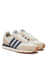 Adidas - adidas Sneakersy Run 60s 3.0 IE3830 Beżowy. Kolor: beżowy. Materiał: zamsz, skóra. Sport: bieganie #4