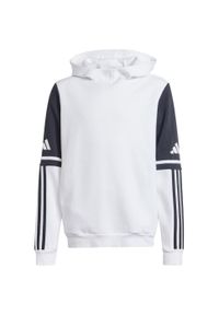 Adidas - Bluza dla dzieci adidas Squadra 25 Sweat Hoody. Kolor: biały, wielokolorowy, czarny