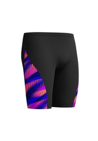 Kąpielówki męskie spodenki kąpielowe Speedo Allover V-Cut. Kolor: fioletowy, wielokolorowy, czarny #1