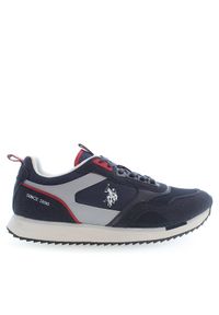 U.S. Polo Assn. Sneakersy Ethan ETHAN001 Granatowy. Kolor: niebieski. Materiał: materiał