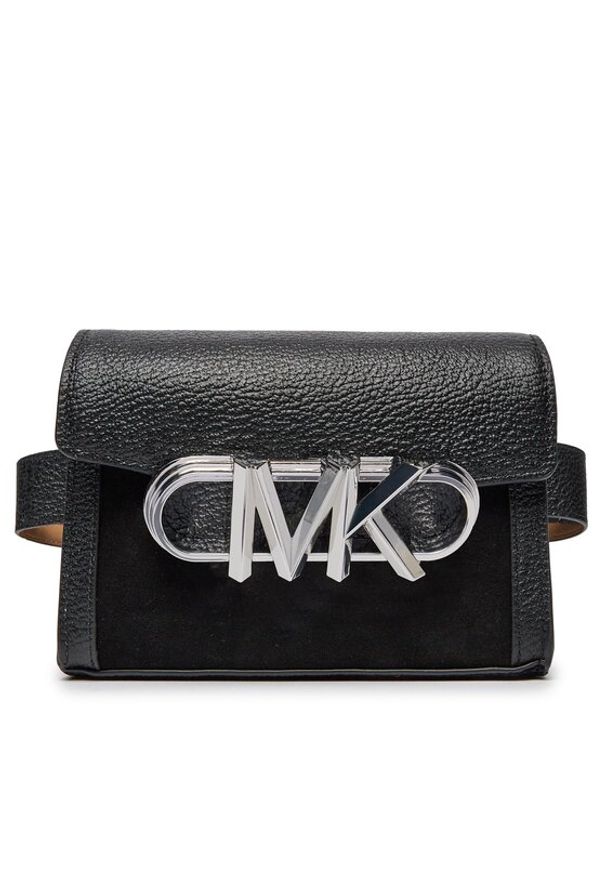 MICHAEL Michael Kors Saszetka nerka 29558815 Czarny. Kolor: czarny. Materiał: skóra