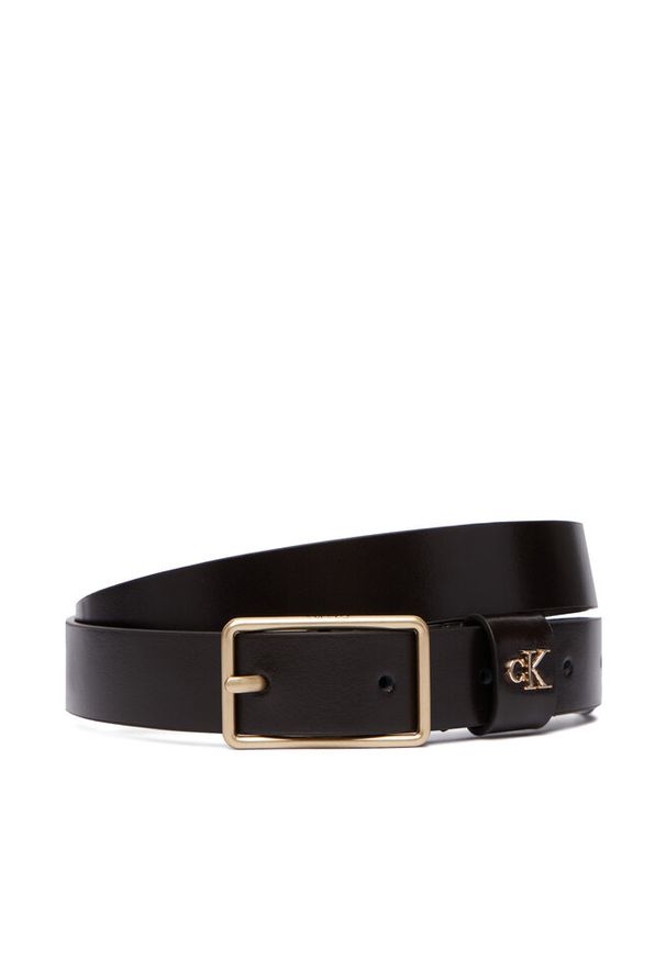 Pasek Calvin Klein. Kolor: brązowy
