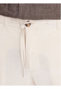 Lindbergh Spodnie materiałowe 30-008003 Beżowy Tapered Fit. Kolor: beżowy. Materiał: bawełna #4