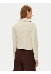 Vero Moda Kurtka z imitacji skóry Jose 10300938 Beżowy Regular Fit. Kolor: beżowy. Materiał: skóra #5