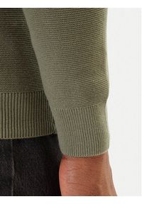 Mustang Sweter Elliot 1016844 Zielony Regular Fit. Kolor: zielony. Materiał: bawełna #4