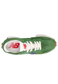Buty unisex New Balance U327WSC – zielone. Okazja: na co dzień. Kolor: zielony. Materiał: zamsz, guma, materiał. Szerokość cholewki: normalna #5