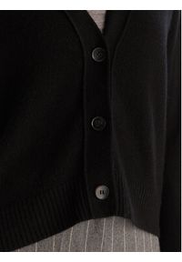 Marella Kardigan Blazer 2525346032 Czarny Regular Fit. Kolor: czarny. Materiał: wełna #3