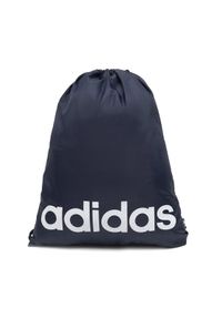 Adidas - adidas Worek Linear Gymsack HR5356 Granatowy. Kolor: niebieski. Materiał: materiał