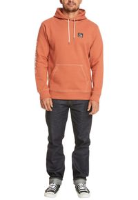 Bluza sportowa męska Quiksilver The Orginal. Kolor: pomarańczowy. Materiał: bawełna