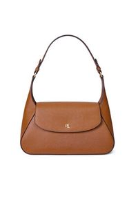 Lauren Ralph Lauren - LAUREN RALPH LAUREN Torebka 431969364002 Brązowy. Kolor: brązowy. Materiał: skórzane #8