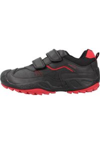 Buty juniorskie Geox New Savage. Kolor: czerwony, wielokolorowy, czarny. Sport: turystyka piesza