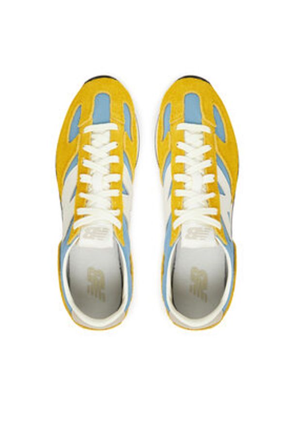 New Balance Sneakersy U471VBC M Żółty. Kolor: żółty. Materiał: zamsz, skóra