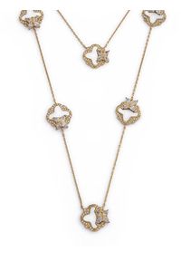 Guess Naszyjnik JUBN05 581JW Złoty. Materiał: metalowe. Kolor: złoty