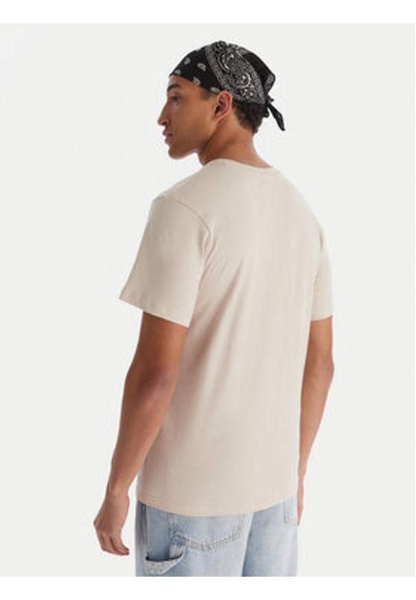 Element T-Shirt Blazin Chest ELYZT00595 Beżowy Regular Fit. Kolor: beżowy. Materiał: bawełna