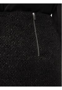Kontatto Spódnica mini NO160F Czarny Regular Fit. Kolor: czarny. Materiał: bawełna
