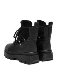 DeeZee Botki 60123-1 Czarny. Kolor: czarny. Materiał: syntetyk, materiał