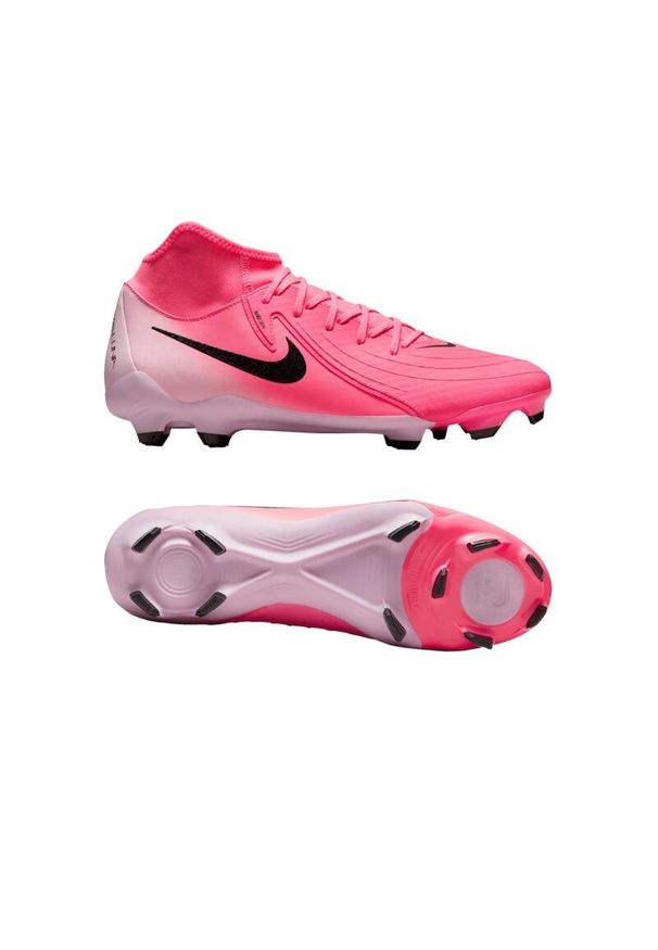 Buty piłkarskie Nike Phantom Luna II Academy FG/MG. Kolor: czerwony, różowy, wielokolorowy. Sport: piłka nożna