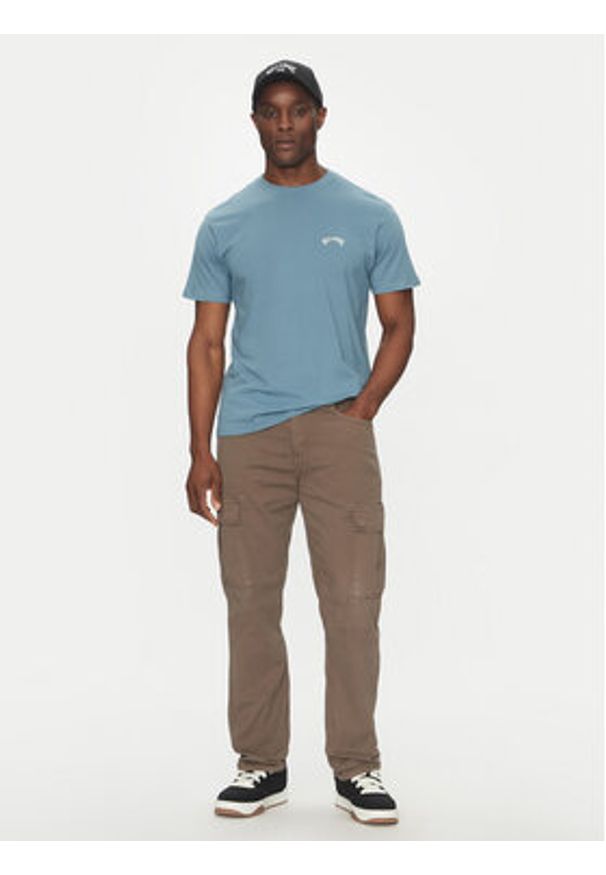 Billabong T-Shirt EBYKT00100 Niebieski Regular Fit. Kolor: niebieski. Materiał: bawełna