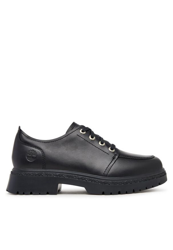 Timberland Oxfordy Cambria Valley TB0A42E8W021 Czarny. Kolor: czarny. Materiał: skóra