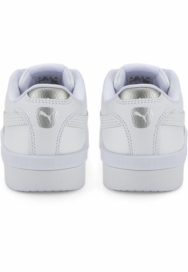 Puma - Damskie sneakersy Jada Renew PUMA White Silver Gray. Kolor: biały, wielokolorowy, szary. Materiał: skóra, tkanina