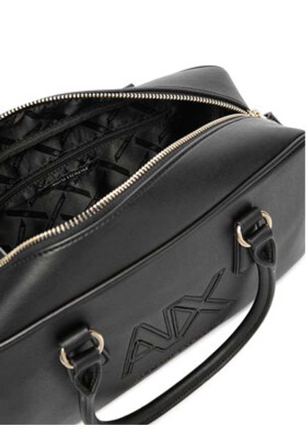 Armani Exchange Torebka XW001566 AF15634 UC001 Czarny. Kolor: czarny. Materiał: skórzane