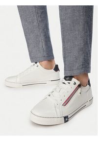 Beverly Hills Polo Club Sneakersy CEO-CUNEO-01 V5 Biały. Kolor: biały. Materiał: skóra #7