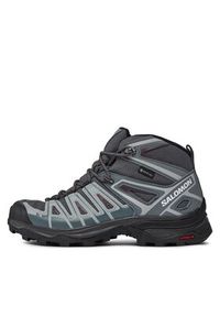 salomon - Salomon Trekkingi X Ultra Pioneer Mid GORE-TEX L47170500 Szary. Kolor: szary. Materiał: skóra, nubuk