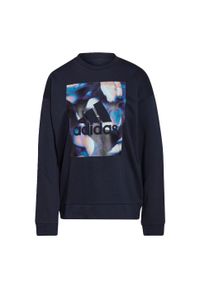 Adidas - Bluza damska adidas U4U Soft Knit Swe. Kolor: niebieski. Sport: fitness #2