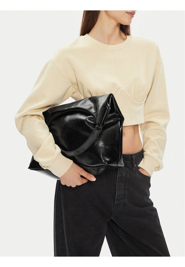 DeeZee Torebka H241062 Czarny. Kolor: czarny. Materiał: skórzane