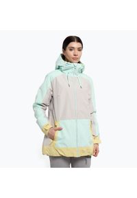 Roxy - Kurtka snowboardowa damska ROXY Ravine Hoodie. Kolor: wielokolorowy. Sezon: zima. Sport: snowboard