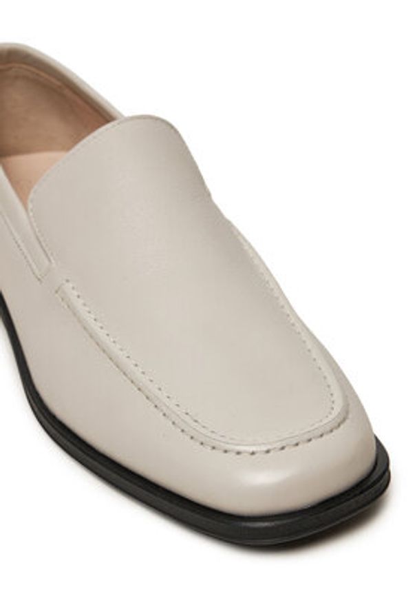 Calvin Klein Lordsy HW0HW02432 Beżowy. Kolor: beżowy. Materiał: skóra