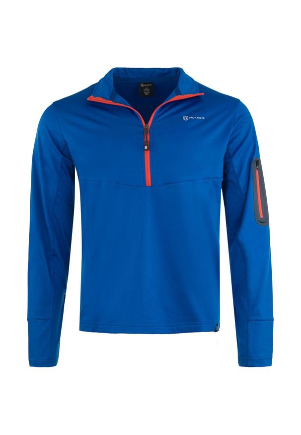MCKEEVER - Męska bluza McKees Eolus Royal Blue M - Wysoka jakość i komfort. Kolor: niebieski. Materiał: poliester, elastan